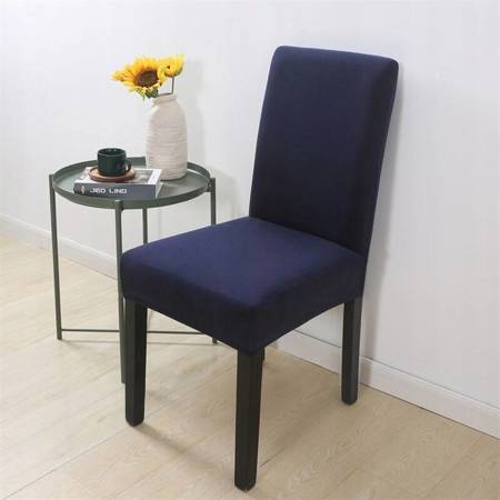 Chair cover - dark blue